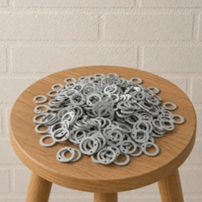 16 Gauge Aluminum Chainmail Rings – 10mm Flat Rings