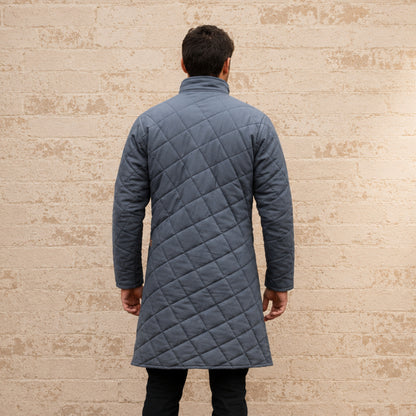 Medieval Grey Gambeson – Renaissance Costume Armor Jacket
