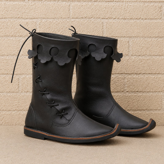 Medieval Leather Shoes – Renaissance Fair Boots & Historical Footwear