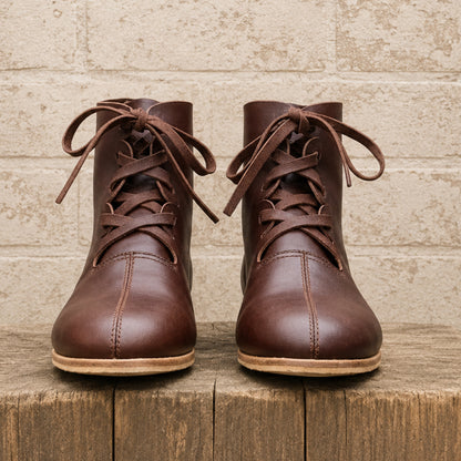 Handmade Roman Leather Boots – Medieval Reenactment Footwear for LARP, Cosplay & Renaissance Fairs