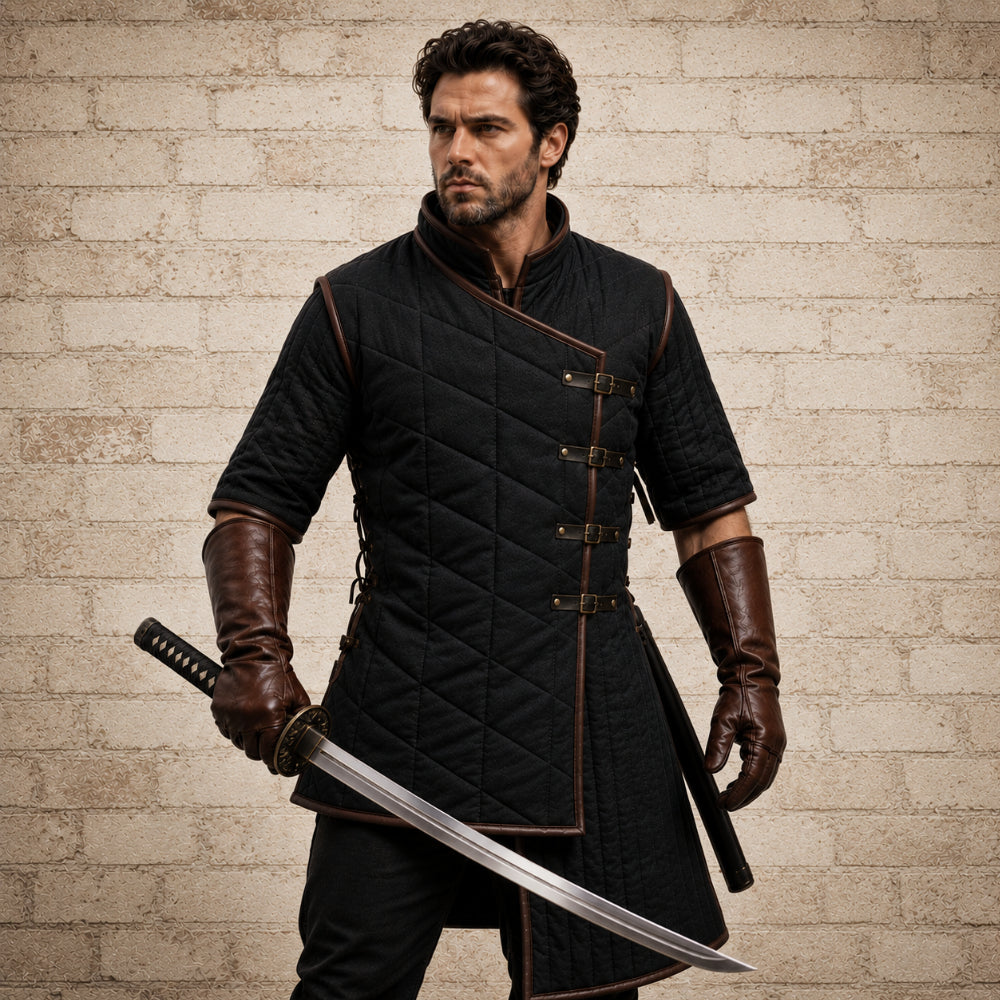 Royal Blue Gambeson – Renaissance Faire & Medieval Costume