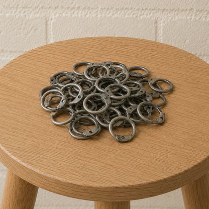 9mm Mild Steel Chainmail Rings – 18 Gauge Round Rings