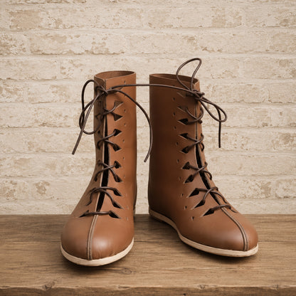 Roman Leather Boots – Medieval Reenactment & Ren Faire Footwear