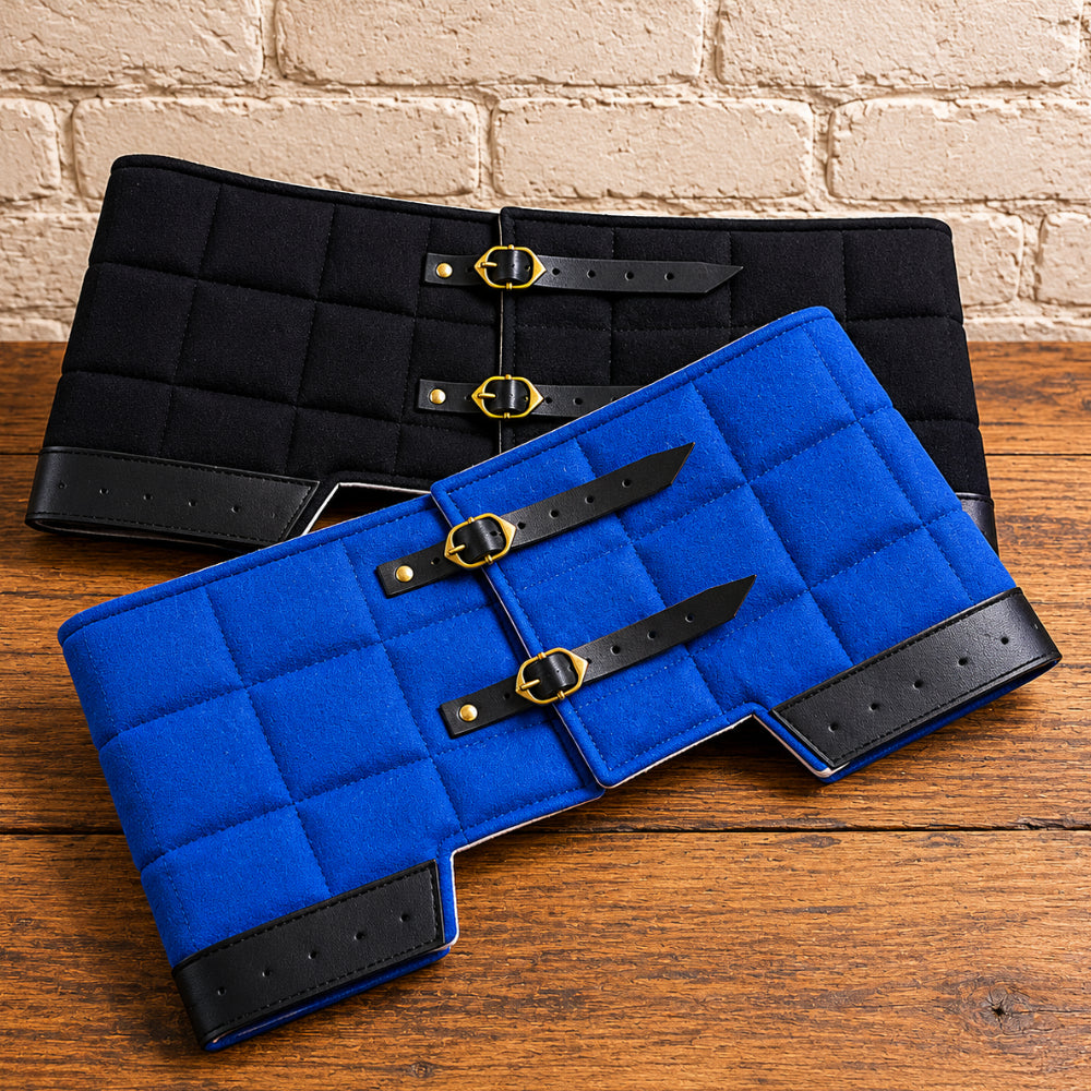 Medieval Arming Belt (C-Belt) – Extra Wide Cotton Belt for Ren Faire & Cosplay