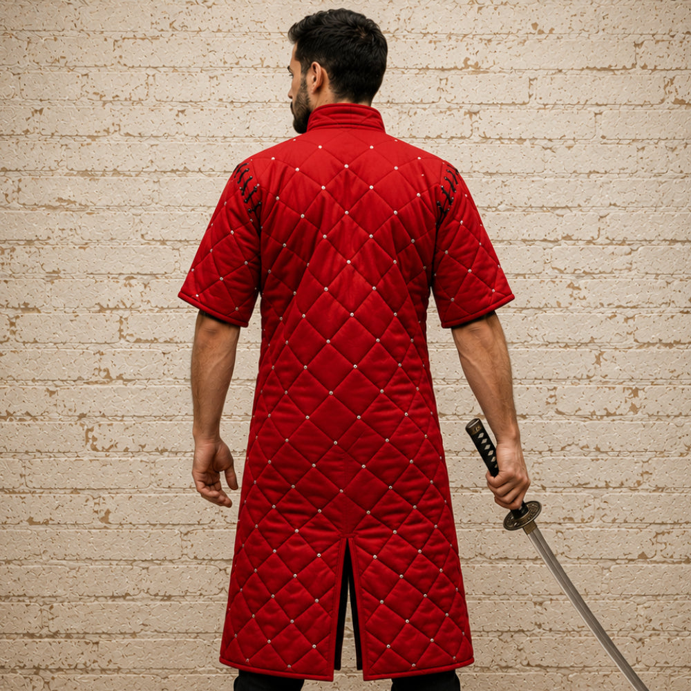 Renaissance Faire Gambeson Armor | Authentic Medieval Costume for LARP & Reenactment