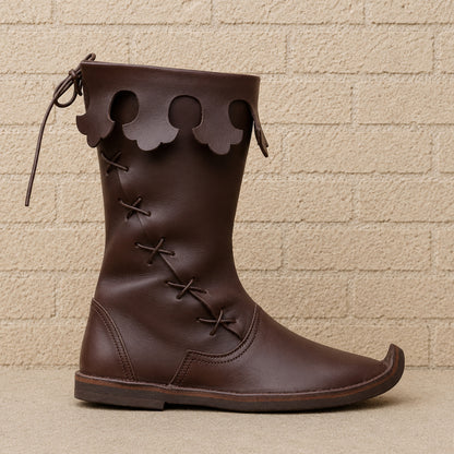 Medieval Leather Shoes – Renaissance Fair Boots & Historical Footwear
