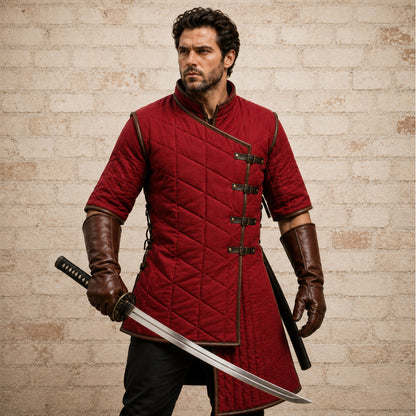 Royal Blue Gambeson – Renaissance Faire & Medieval Costume