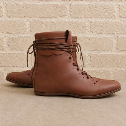Roman Leather Boots – Vindolanda Inspired Historical Footwear for Reenactment, Ren Faire & LARP