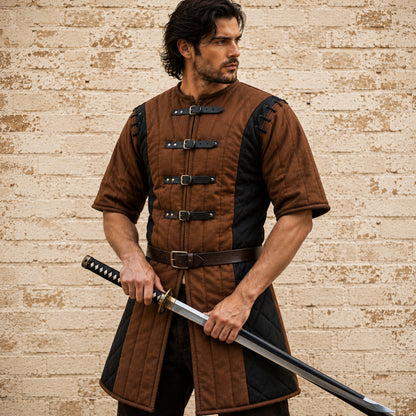 Medieval Quilted Gambeson – Renaissance Fair & LARP Costume