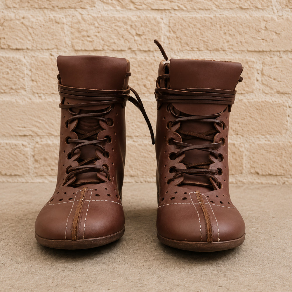 Roman Leather Boots – Vindolanda Inspired Historical Footwear for Reenactment, Ren Faire & LARP