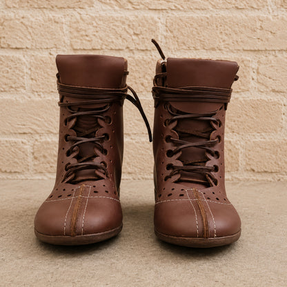 Roman Leather Boots – Vindolanda Inspired Historical Footwear for Reenactment, Ren Faire & LARP