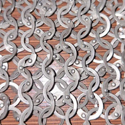 Stainless Steel Chainmail Chausses – 9mm Riveted Medieval Leggings for LARP, Reenactment & Events