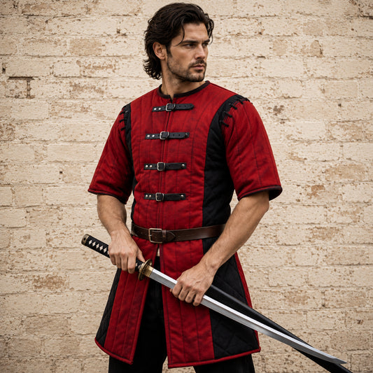 Medieval Quilted Gambeson – Renaissance Fair & LARP Costume
