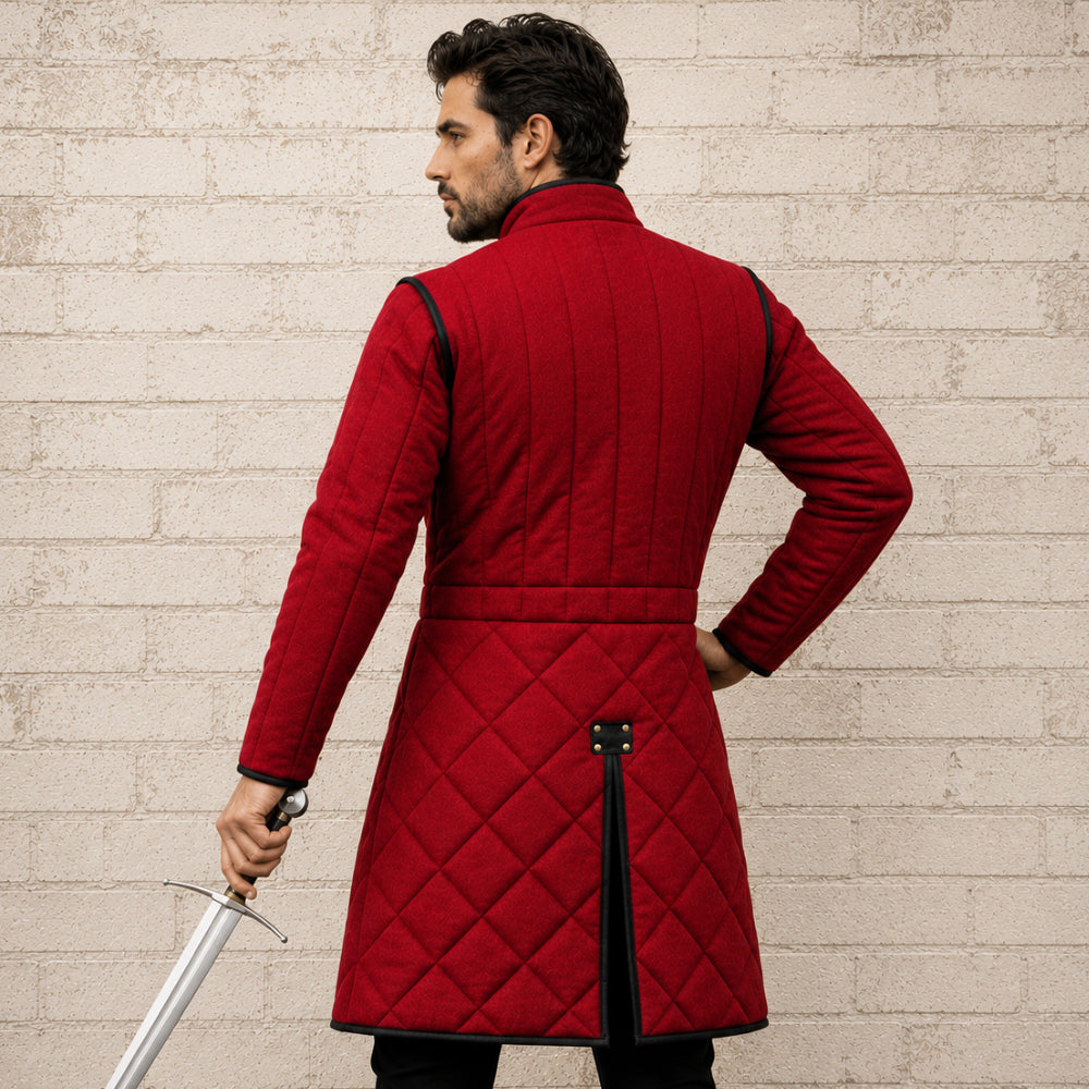 Handmade Medieval Gambeson – Padded Armor Costume & Father's Day Gift