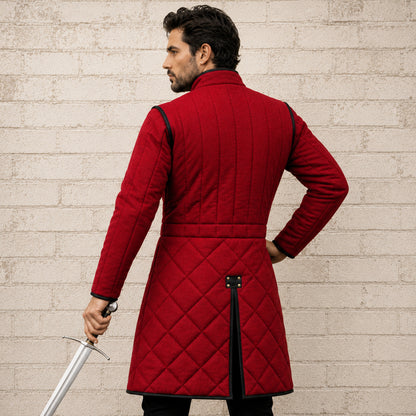 Handmade Medieval Gambeson – Padded Armor Costume & Father's Day Gift