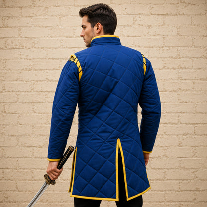 Green Viking Gambeson – Medieval Ren Faire & Cosplay Costume