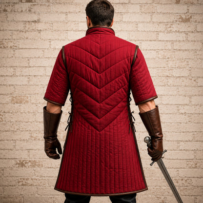 Royal Blue Gambeson – Renaissance Faire & Medieval Costume