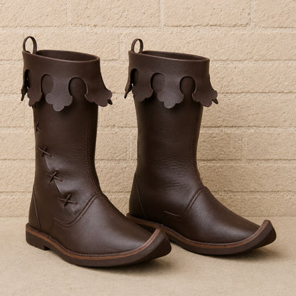 Medieval Leather Shoes – Renaissance Fair Boots & Historical Footwear