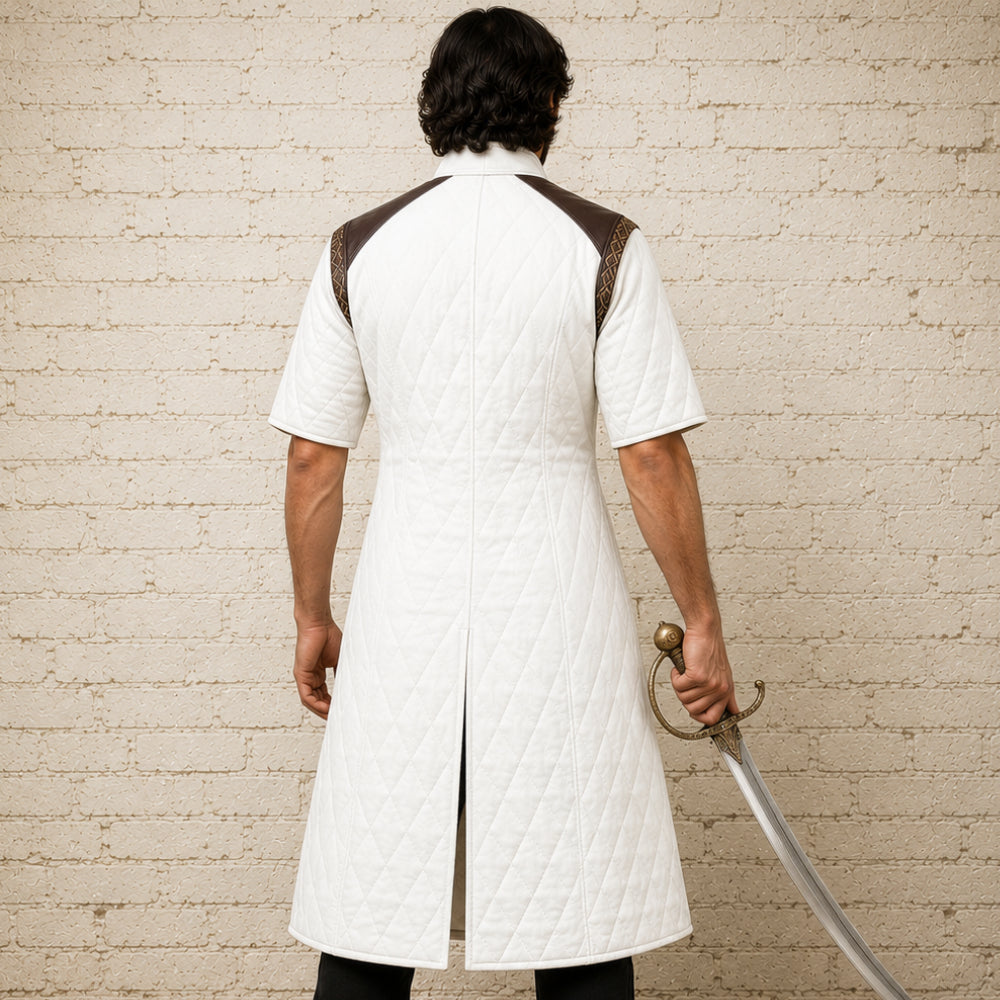 Medieval Half Sleeve Gambeson Costume | Ren Faire, LARP & Reenactment Armor