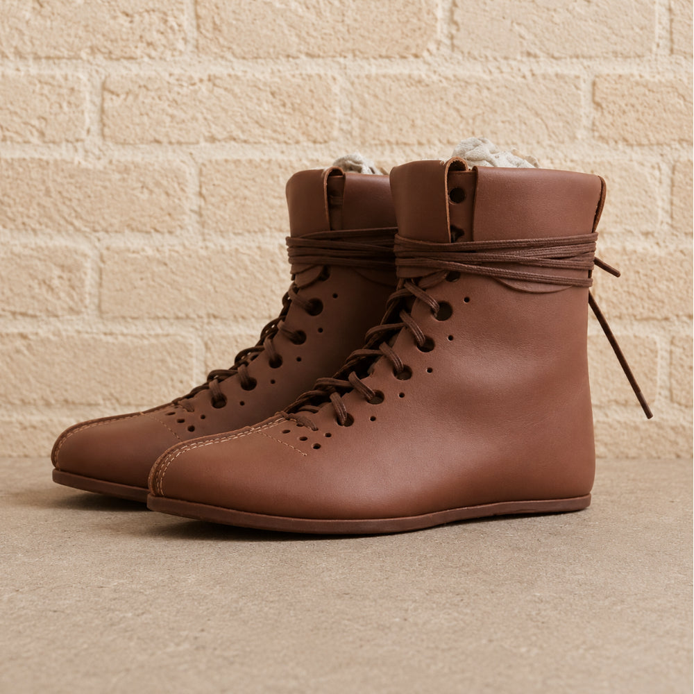 Roman Leather Boots – Vindolanda Inspired Historical Footwear for Reenactment, Ren Faire & LARP