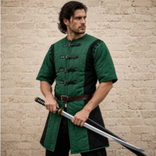 Medieval Quilted Gambeson – Renaissance Fair & LARP Costume