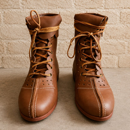 Roman Leather Boots – Vindolanda Inspired Historical Footwear for Reenactment, Ren Faire & LARP