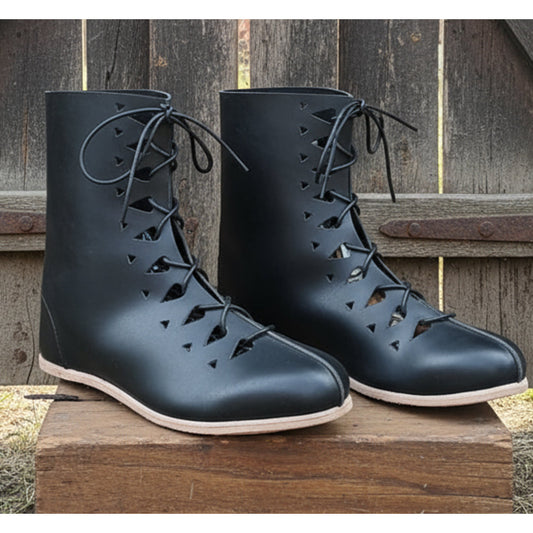 Roman Leather Shoes: Reenactment Ren-faire Leather Boots