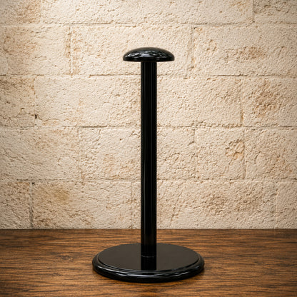 King Leonidas Spartan Helmet with Black Plume & Free Wooden Display Stand
