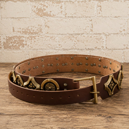 Medieval Leather Belt – Ren Faire, LARP & Historical Reenactment Accessory