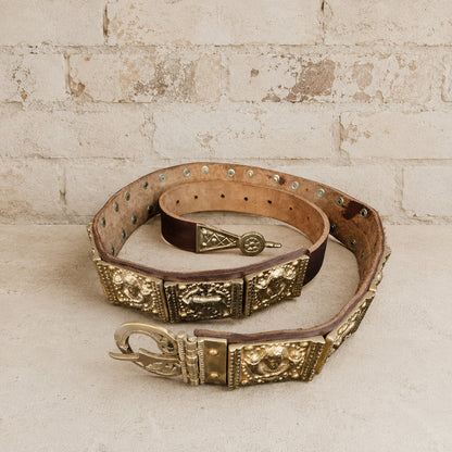 Roman Legionary Cingulum Belt with She-Wolf Emblem | Ancient Warrior Armor