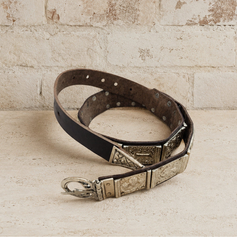 Roman Legionary Cingulum Belt with She-Wolf Emblem | Ancient Warrior Armor