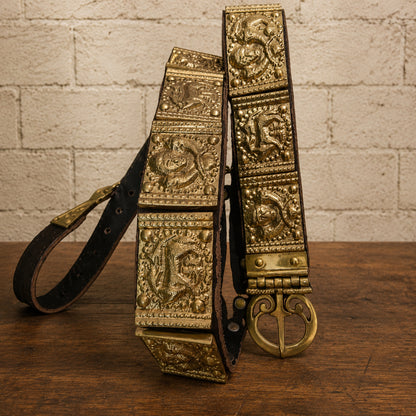Roman Legionary Cingulum Belt with She-Wolf Emblem | Ancient Warrior Armor