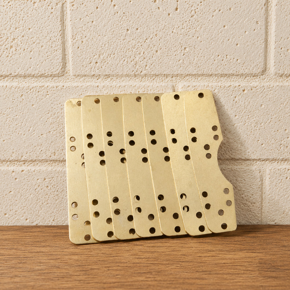 Loose Lamellar Armor Plates – Type III – 20 Gauge Mild Steel