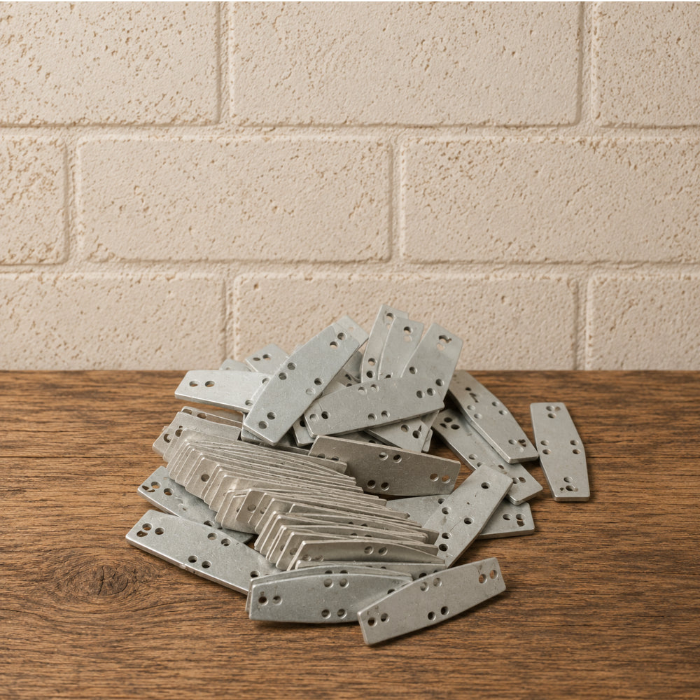 20 Gauge Mild Steel Lamellar Plates – 7 x 2 cm Armor Scales for Repair, Reenactment & LARP