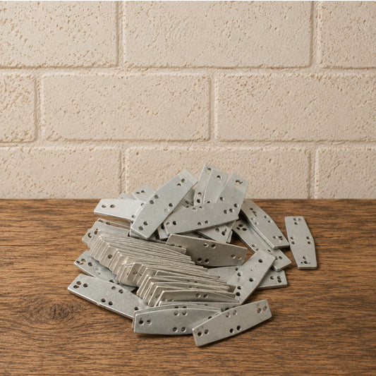 20 Gauge Mild Steel Lamellar Plates – 7 x 2 cm Armor Scales for Repair, Reenactment & LARP