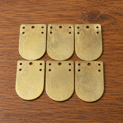 Brass Lorica Squamata Scales – Roman Scale Armor Kit for Reenactment, 25 × 35 mm