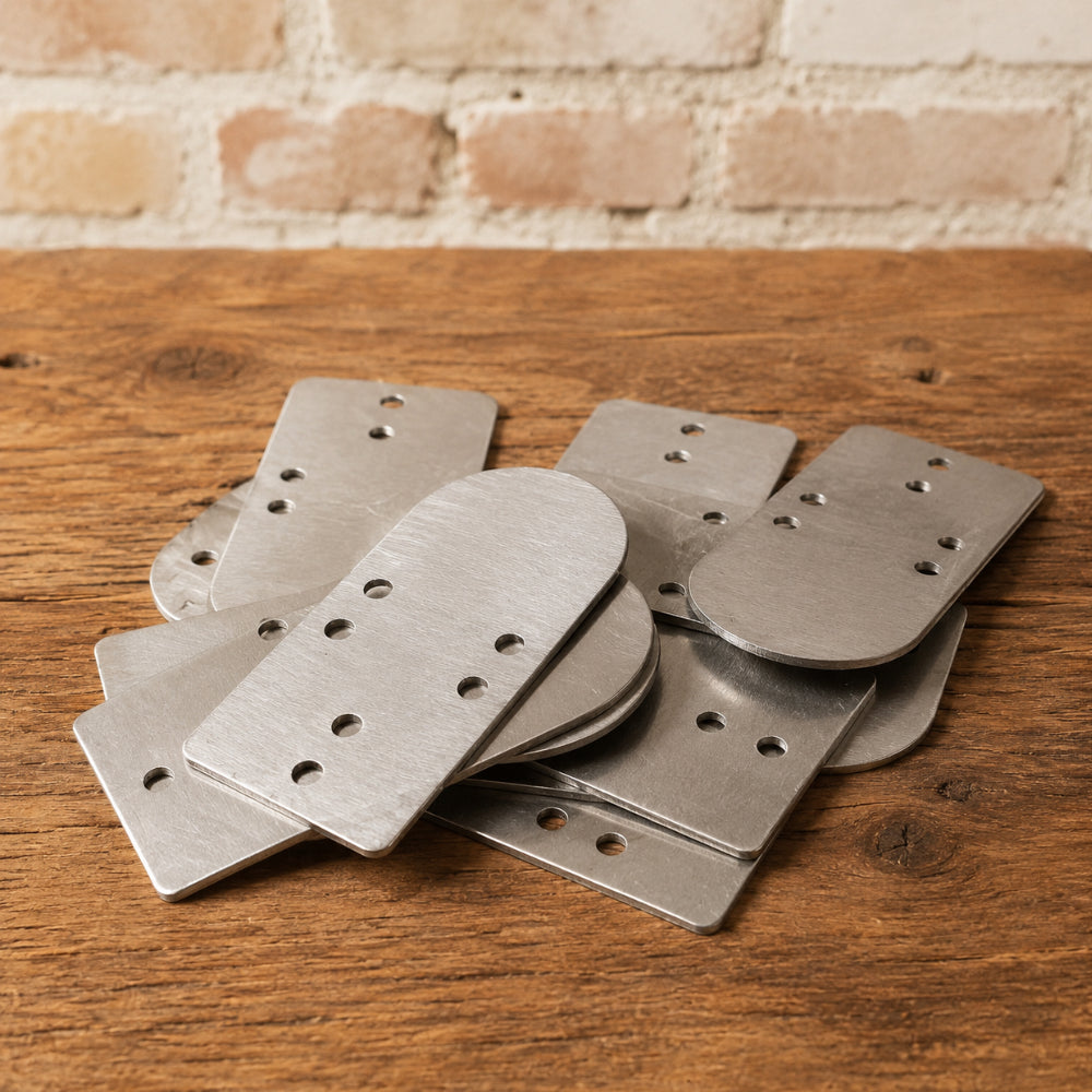 Medieval Aluminum Lamellar Armor Plates – Tombstone Style (Type 16)