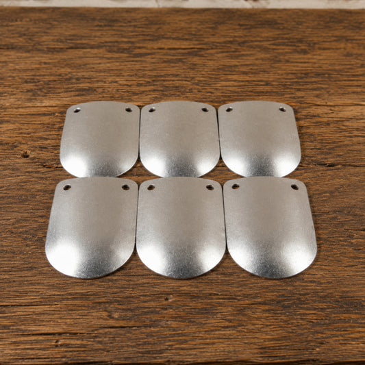 Type 6 Viking Steel Lamellar Armor Plates – 5.8 × 3.8 cm Loose Scales