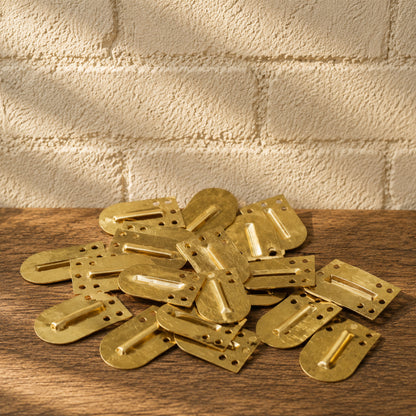 Roman Brass Lorica Squamata Scales – 35 × 25 mm Reenactment Armor Kit