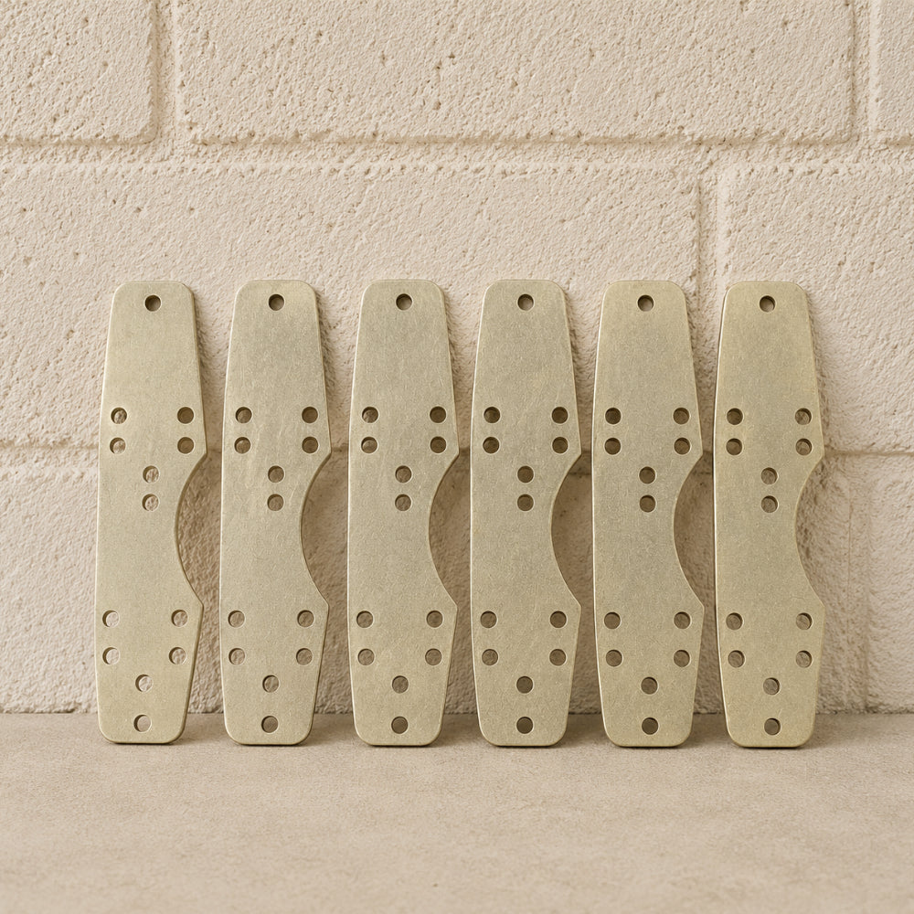 Loose Lamellar Armor Plates – Type III – 20 Gauge Mild Steel