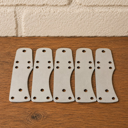 Lombardic Byzantine Lamellar Steel Plates – Type 7, 8.5 × 2.5 cm | Pack of Armor Scales