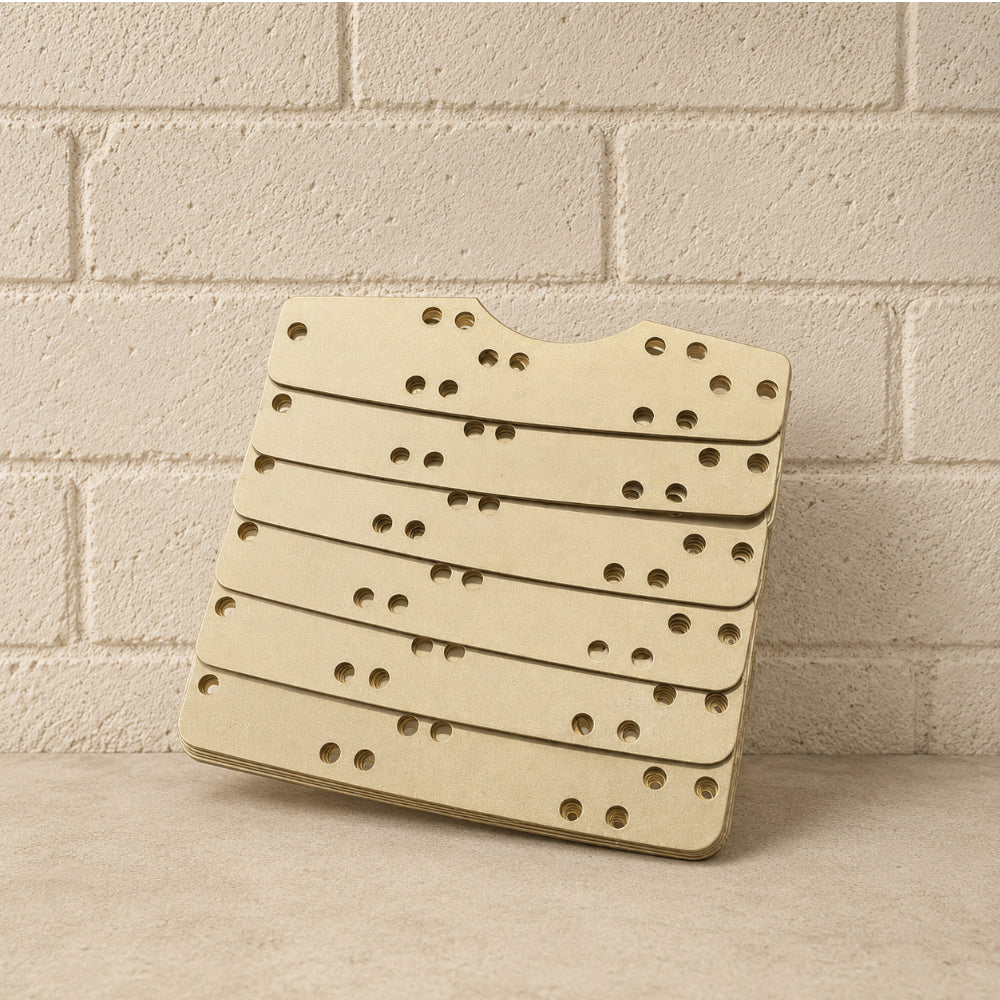 Loose Lamellar Armor Plates – Type III – 20 Gauge Mild Steel