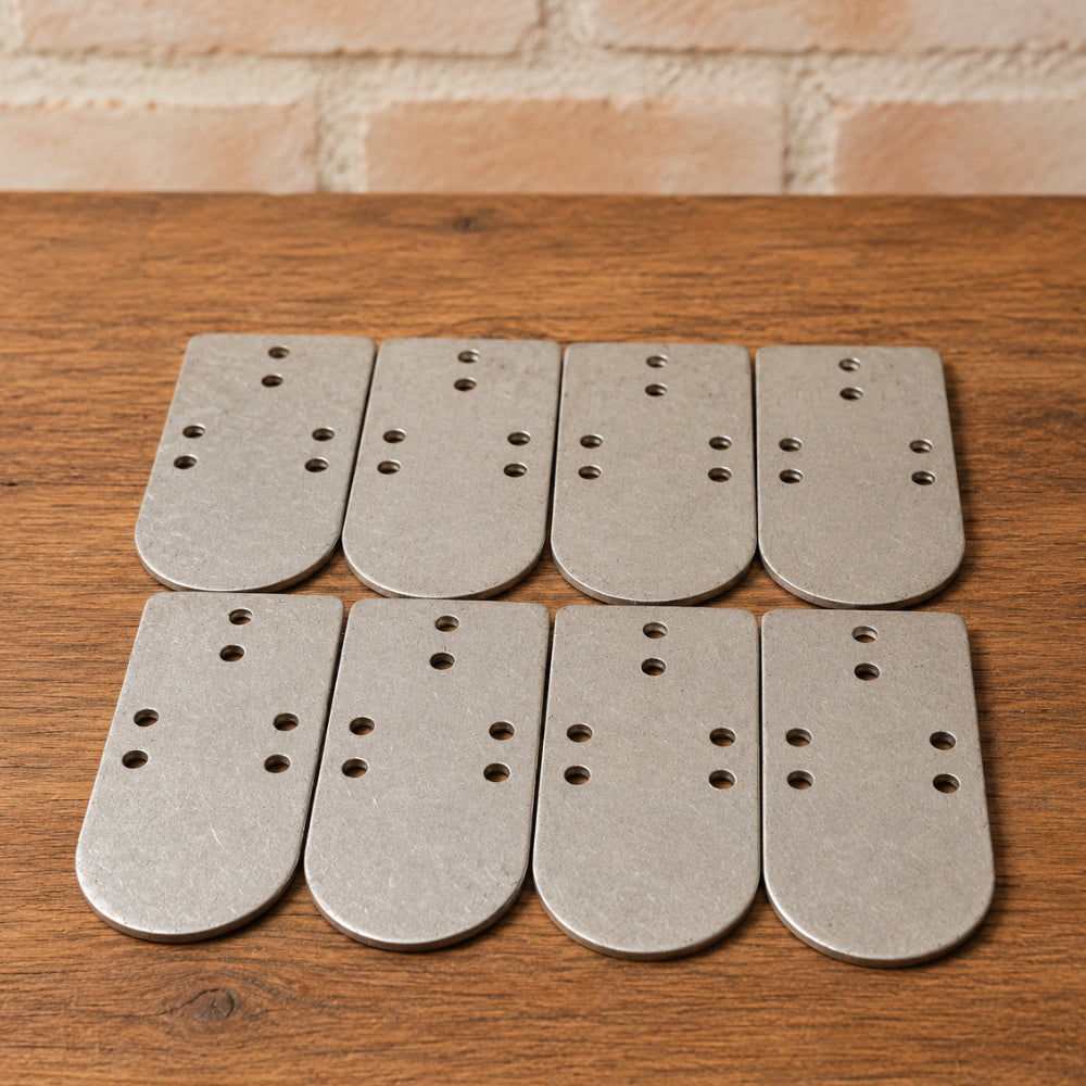 Medieval Aluminum Lamellar Armor Plates – Tombstone Style (Type 16)