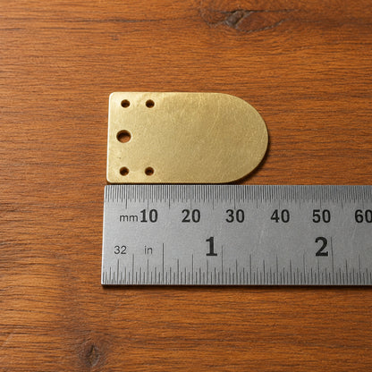 Brass Lorica Squamata Scales – Roman Scale Armor Kit for Reenactment, 25 × 35 mm