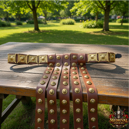 Ancient Roman Cingulum Belt | Handmade Reenactment & LARP Costume Accessory
