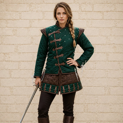Renaissance Faire Gambeson | Medieval LARP Costume & Reenactment Armor