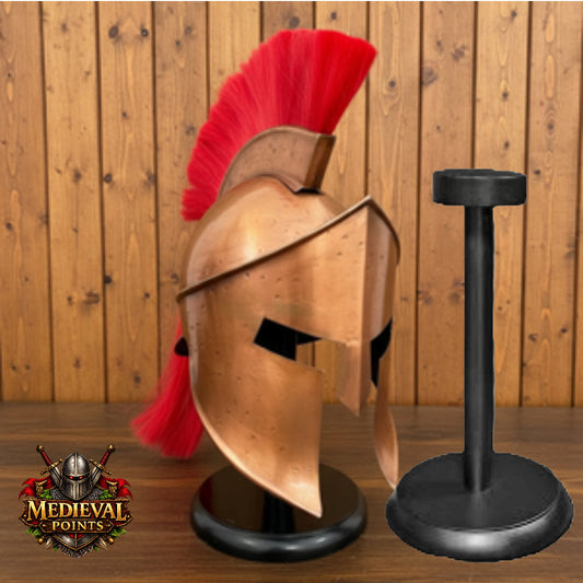 Spartan Helmet : 300 Spartan Costume , Role Play with Display Stand
