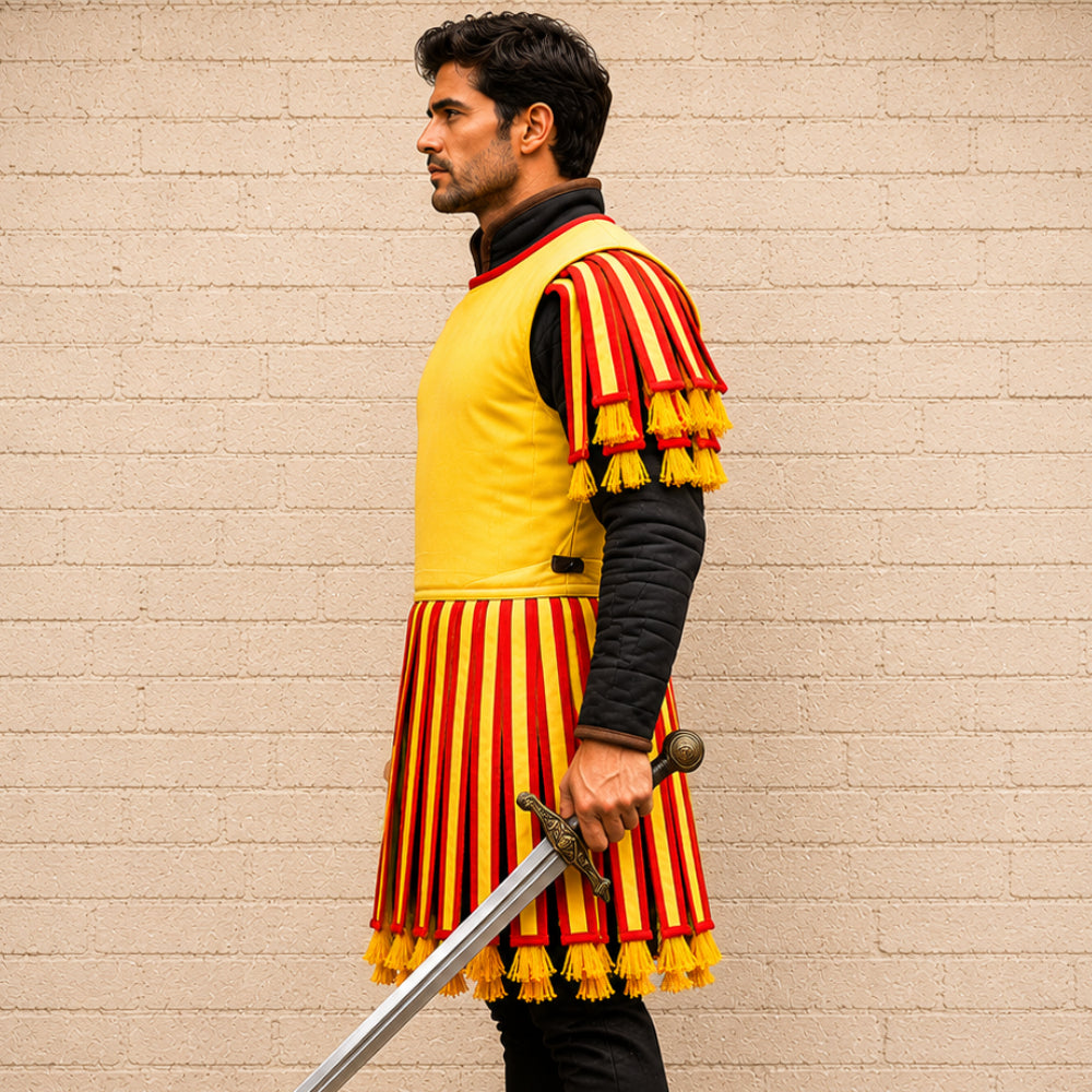 Roman Subarmalis Costume | Renaissance Faire Roman Armor | Medieval & LARP Event Outfit