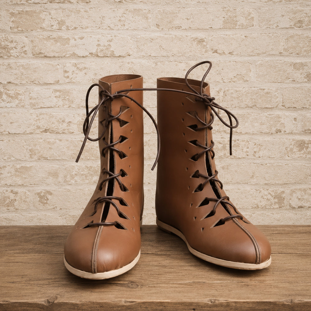 Roman Leather Boots – Medieval Reenactment & Ren Faire Footwear