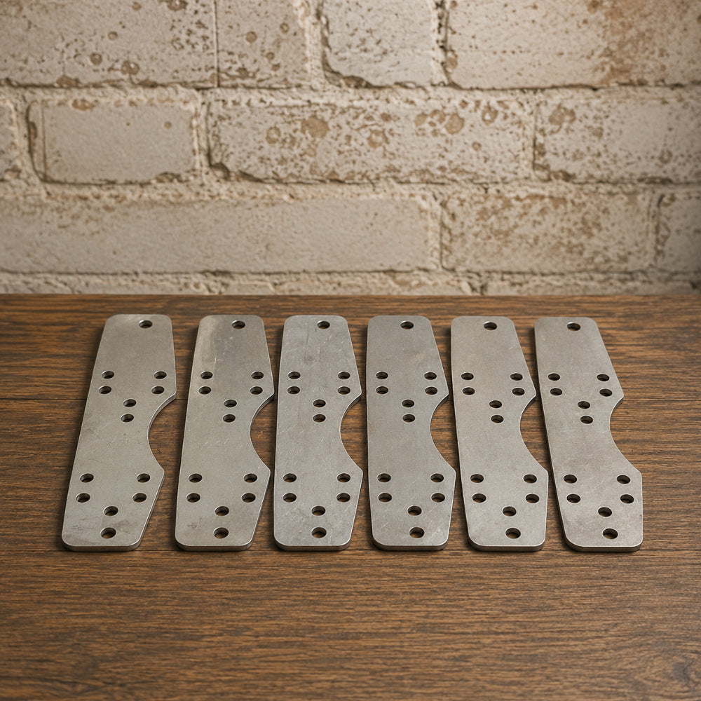 Loose Lamellar Armor Plates – Type III – 20 Gauge Mild Steel